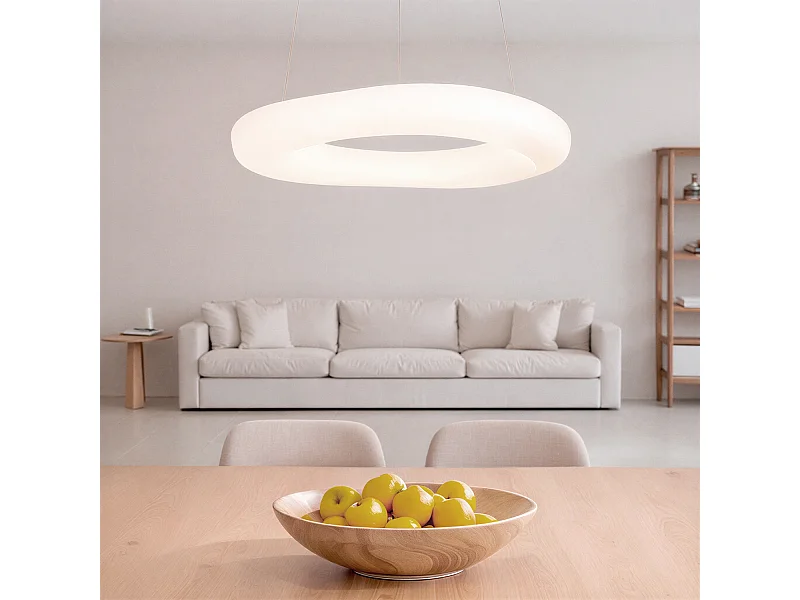 Lámpara Colgante LED 36W Ø450 mm Kate Blanco