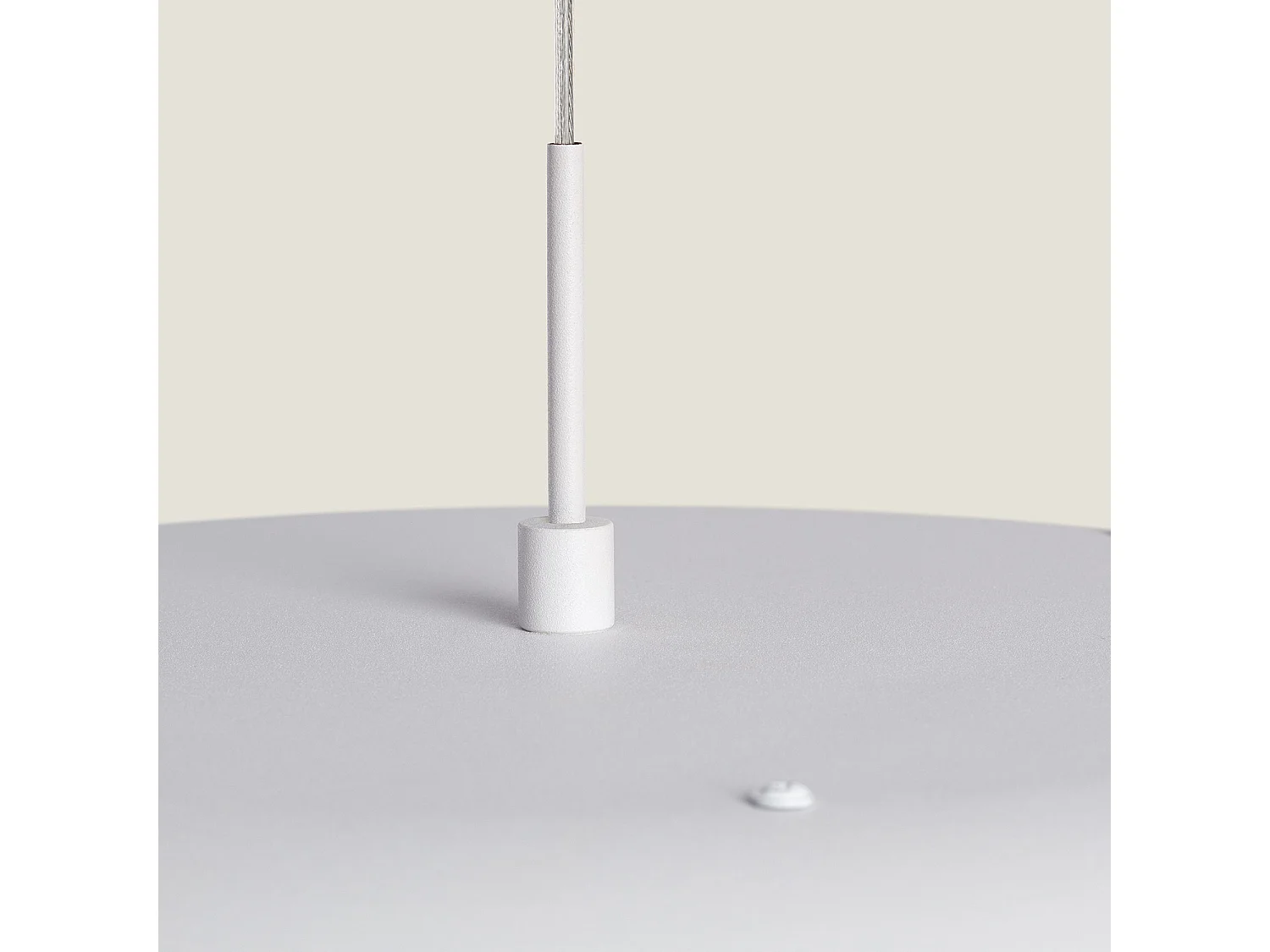 Lampada LED a Sospensione da 28 W in Acciaio Deyang Bianco