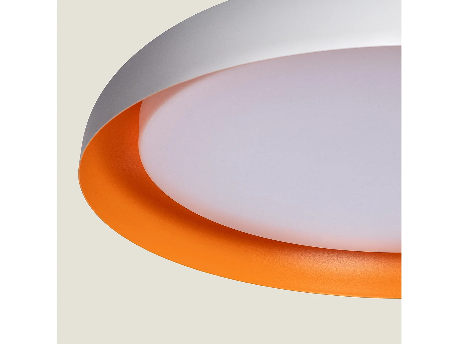 Lampada LED a Sospensione da 28 W in Acciaio Deyang Bianco