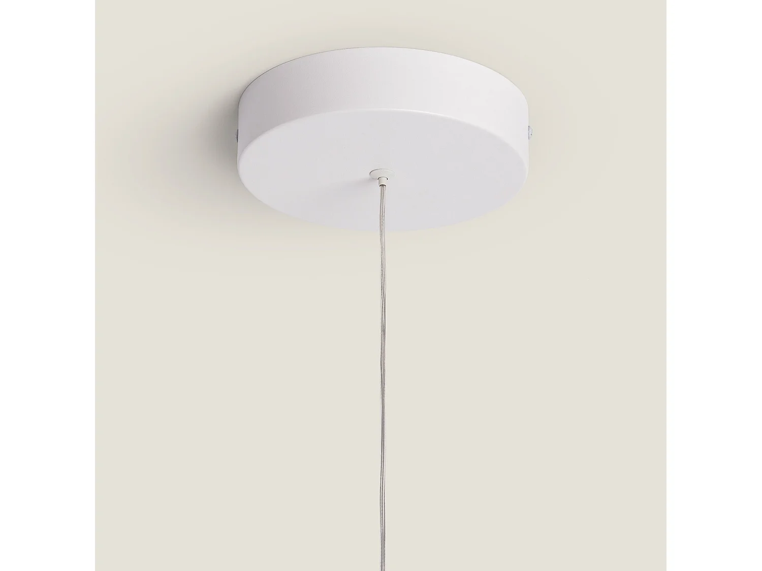 Lampada LED a Sospensione da 28 W in Acciaio Deyang Bianco