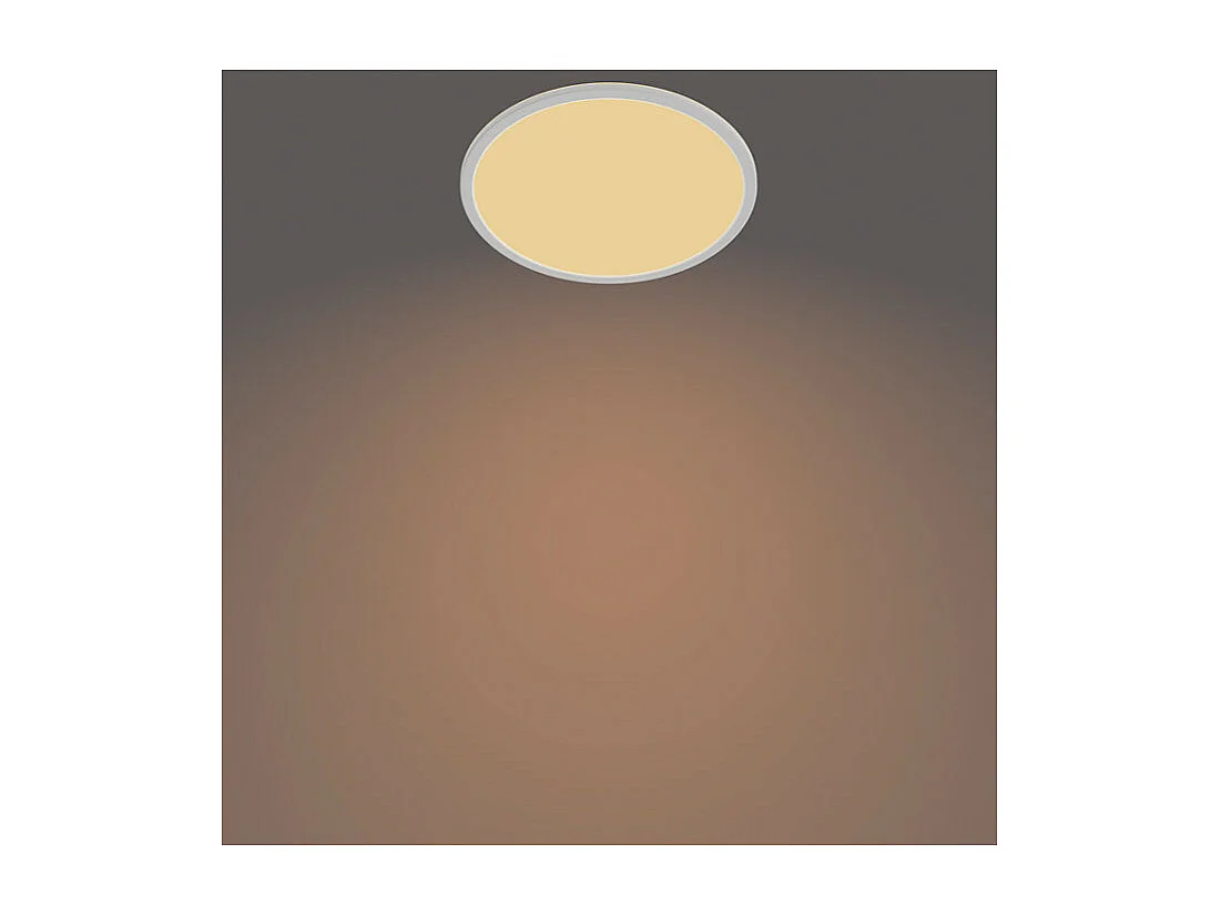 TechBrey Plafón LED 36W PHILIPS CL550 SuperSlim IP44 Regulable 3 Niveles