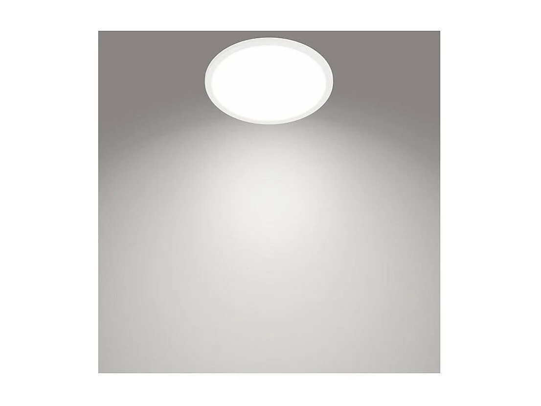 TechBrey Plafón LED 15W PHILIPS CL550 SuperSlim IP44 Regulable 3 Niveles