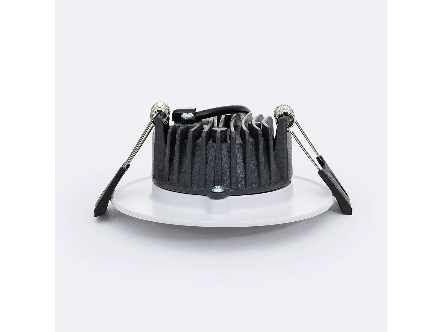 Downlight LED 7W Rond  AERO CCT Sélectionnable 130 lm/W Microprismatique  Coupe Ø 75 mm No Flicker 2700K - 3200K - 4000K Sélectionnable (chaud-neutre)