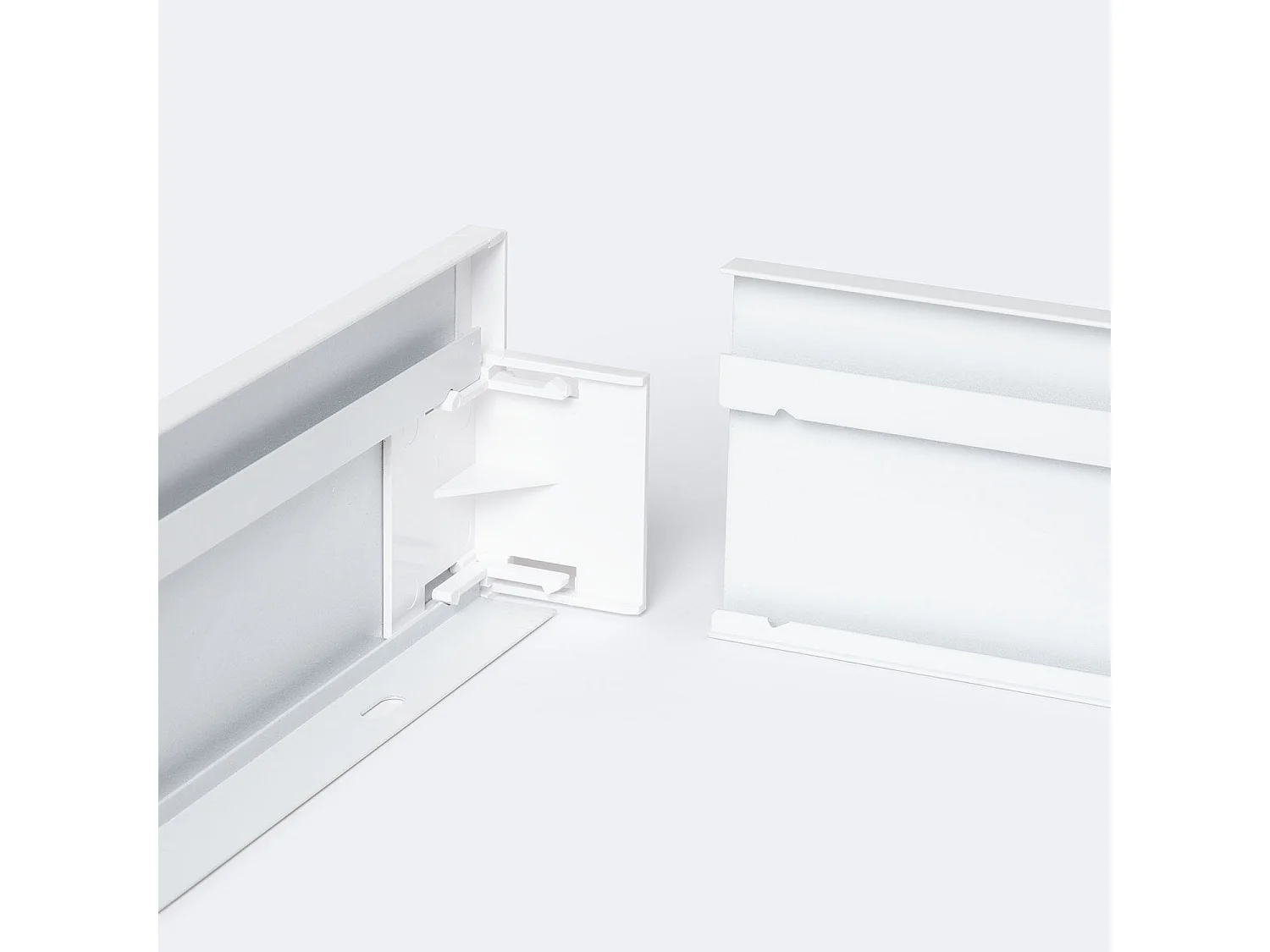 Kit di Superficie per Panelli 30x30 cm senza Viti Bianco