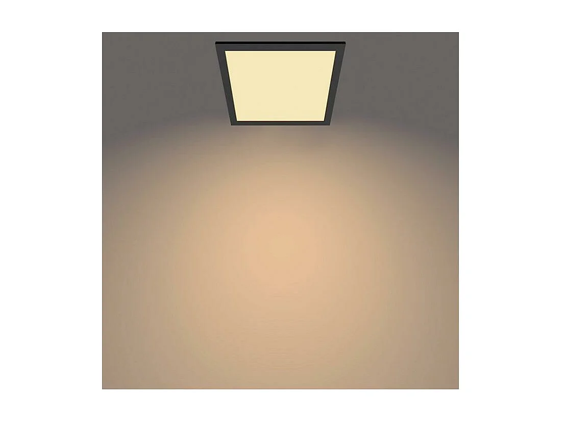 TechBrey Plafón LED Negro Regulable 3 Niveles 12W PHILIPS CL560