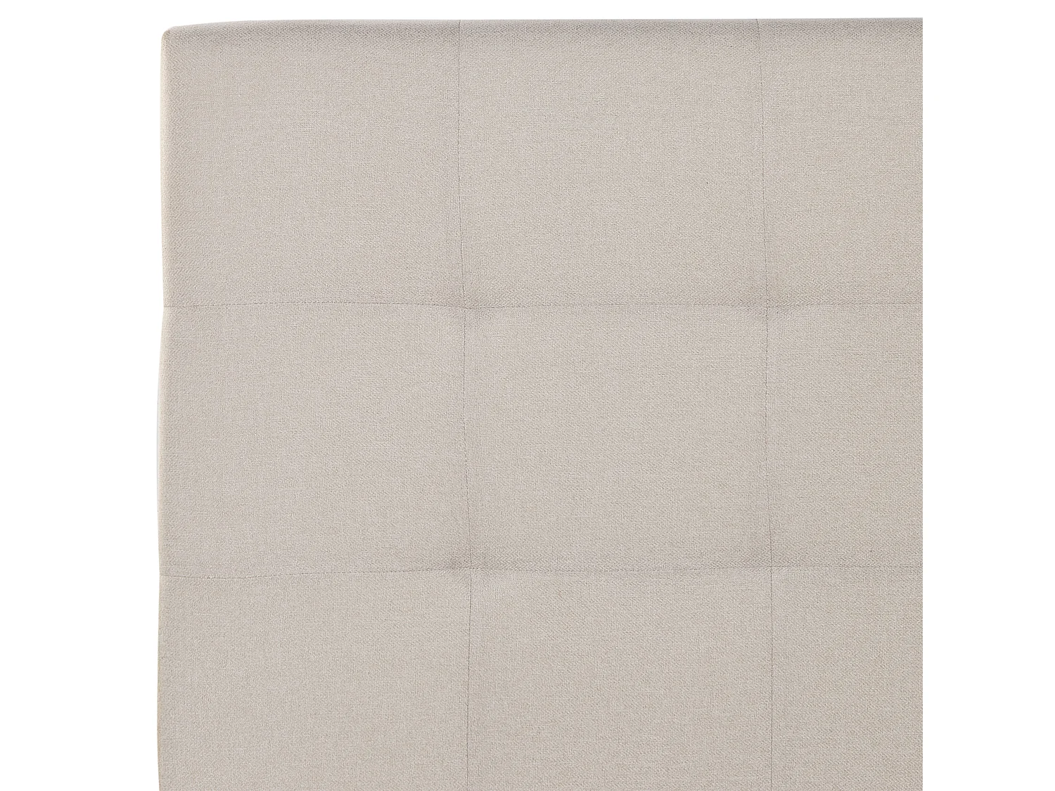 Cama baú Tecido LORIENT 180 x 200 cm Creme