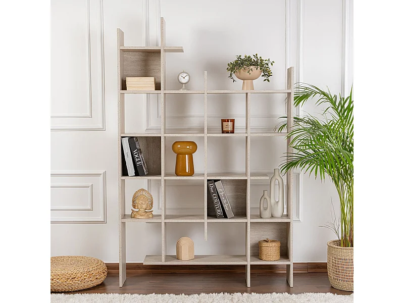 Etagère 18 tablettes H188 cm - Manco