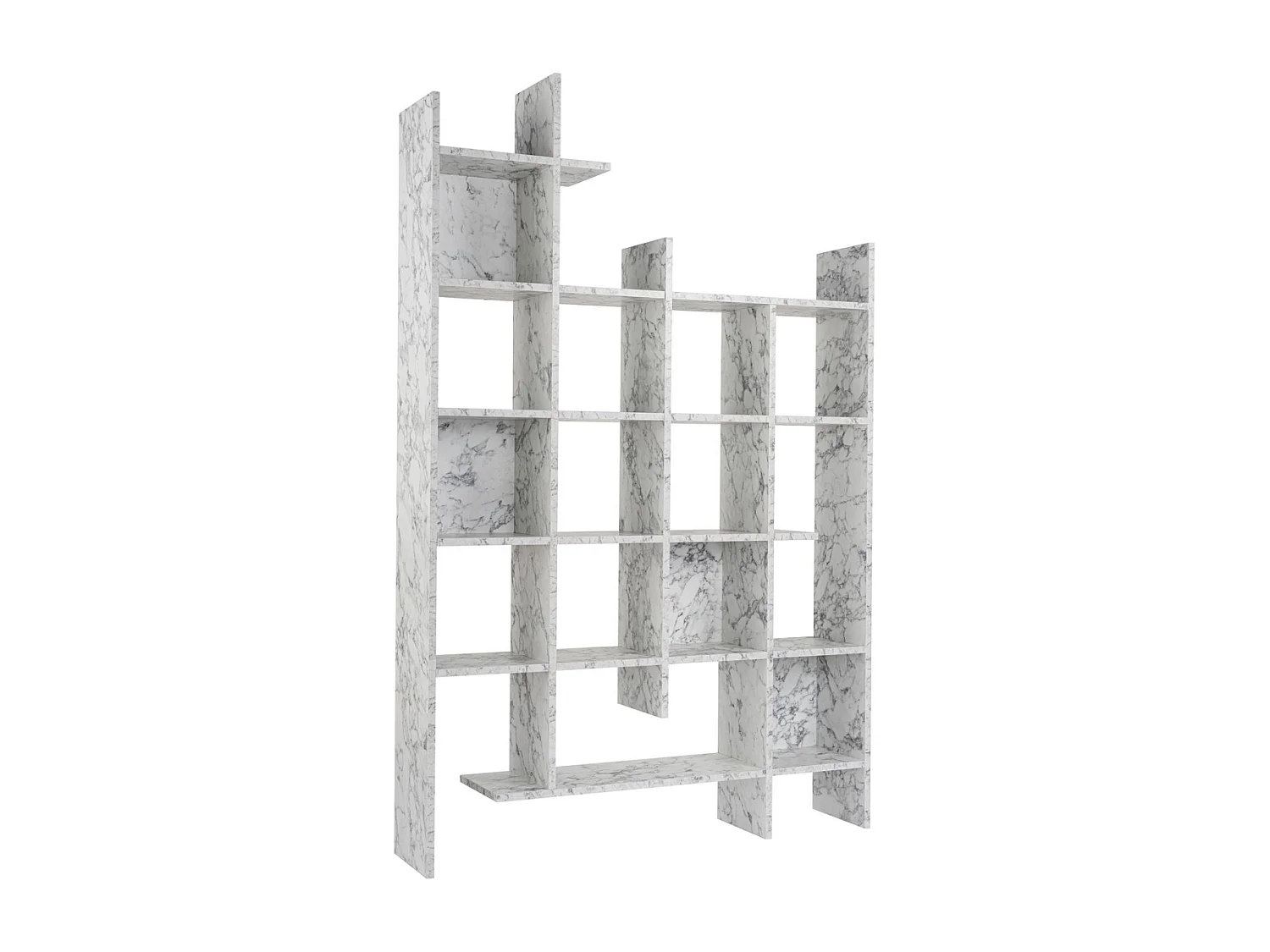 Rek 18 planken H188 cm - Manco