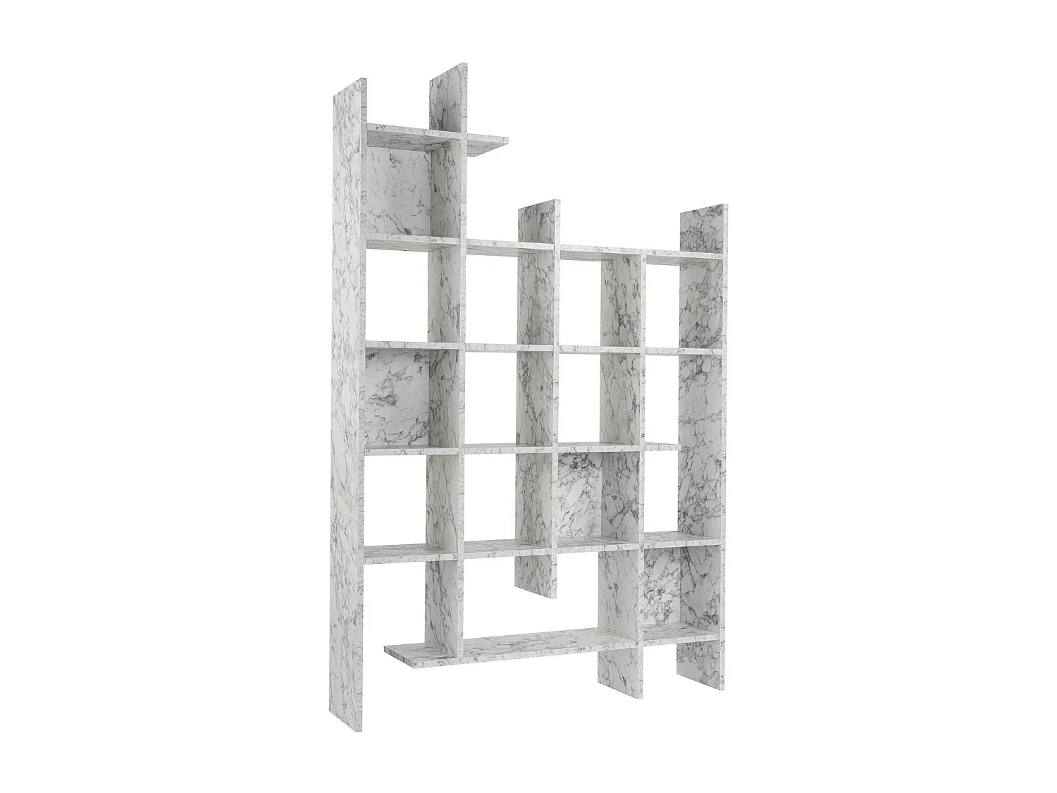 Rek 18 planken H188 cm - Manco