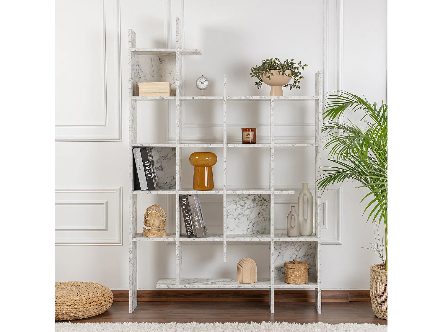 Etagère 18 tablettes H188 cm - Manco