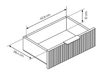 Lot de 2 tables de chevet - 2 tiroirs - Beige et doré - ELONARIA de Pascal Morabito