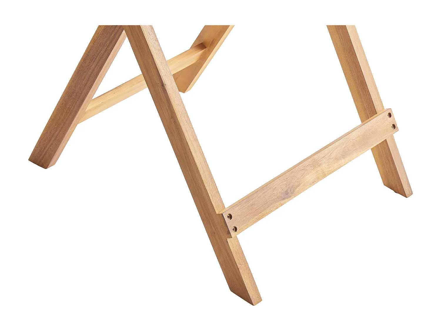 Gartentisch Akazienholz braun klappbar klein rund ø 60 cm Prossedi