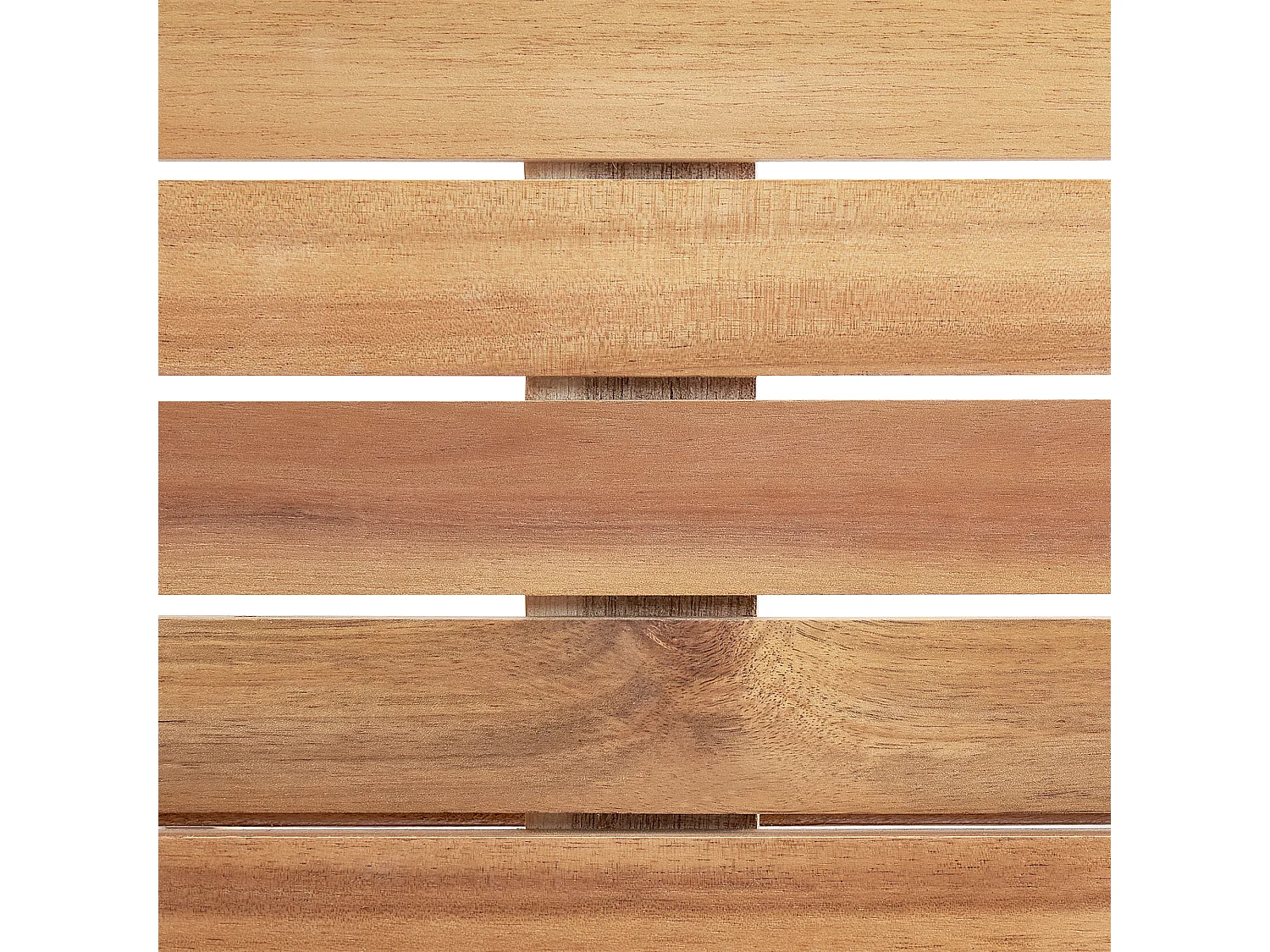 Gartentisch Akazienholz braun klappbar klein rund ø 60 cm Prossedi