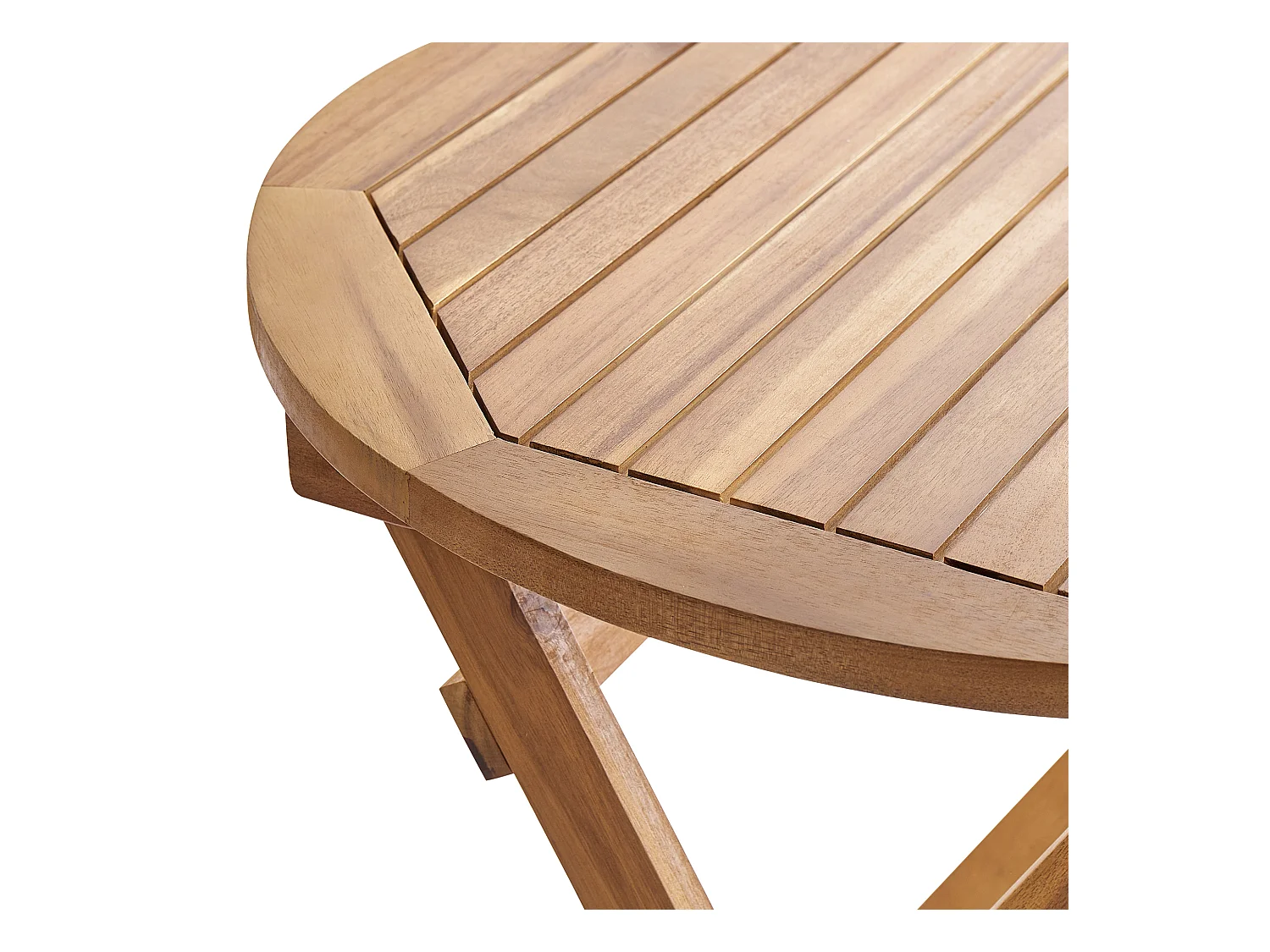 Stolik bistro PROSSEDI 60 cm 60 cm Drewno akacjowe Brązowy