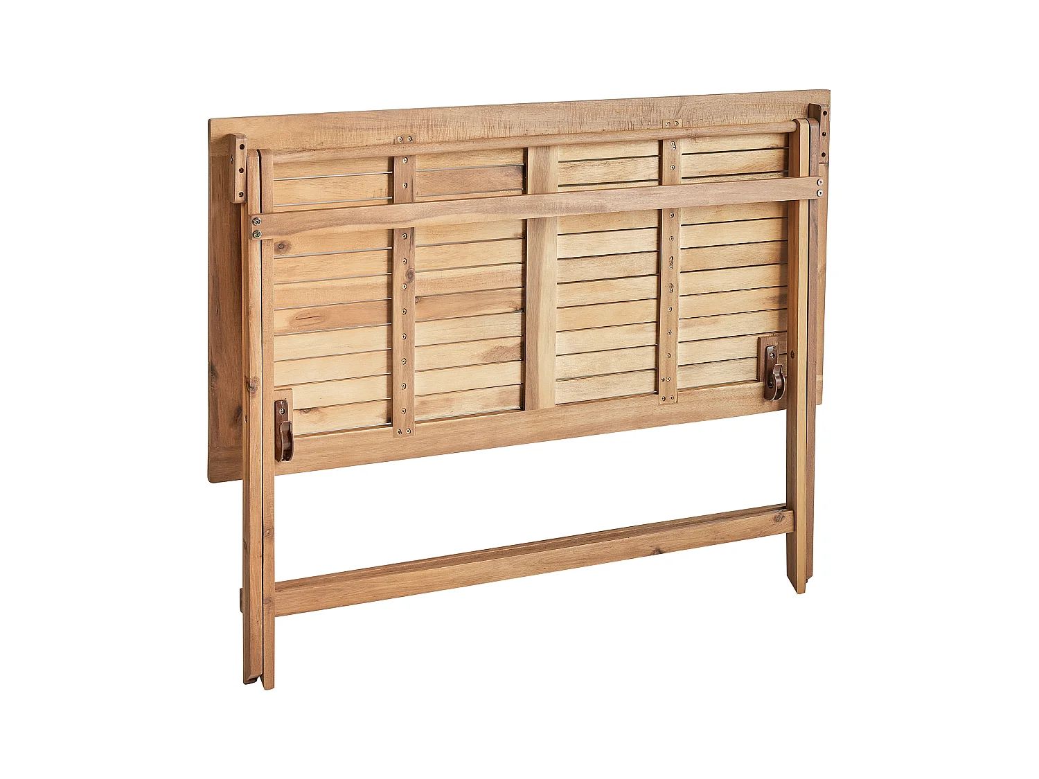 Gartentisch Akazienholz braun klappbar rechteckig 120x60cm Prossedi