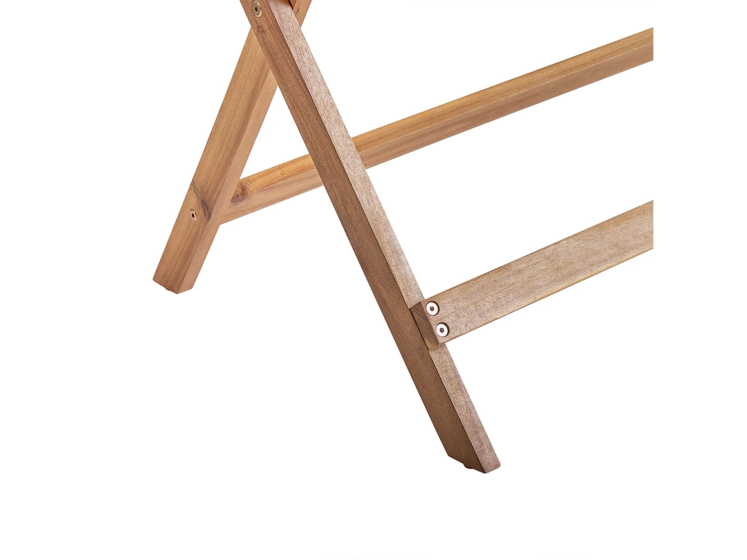 Table de salle à manger de jardin PROSSEDI 120 cm 60 cm Acacia Marron