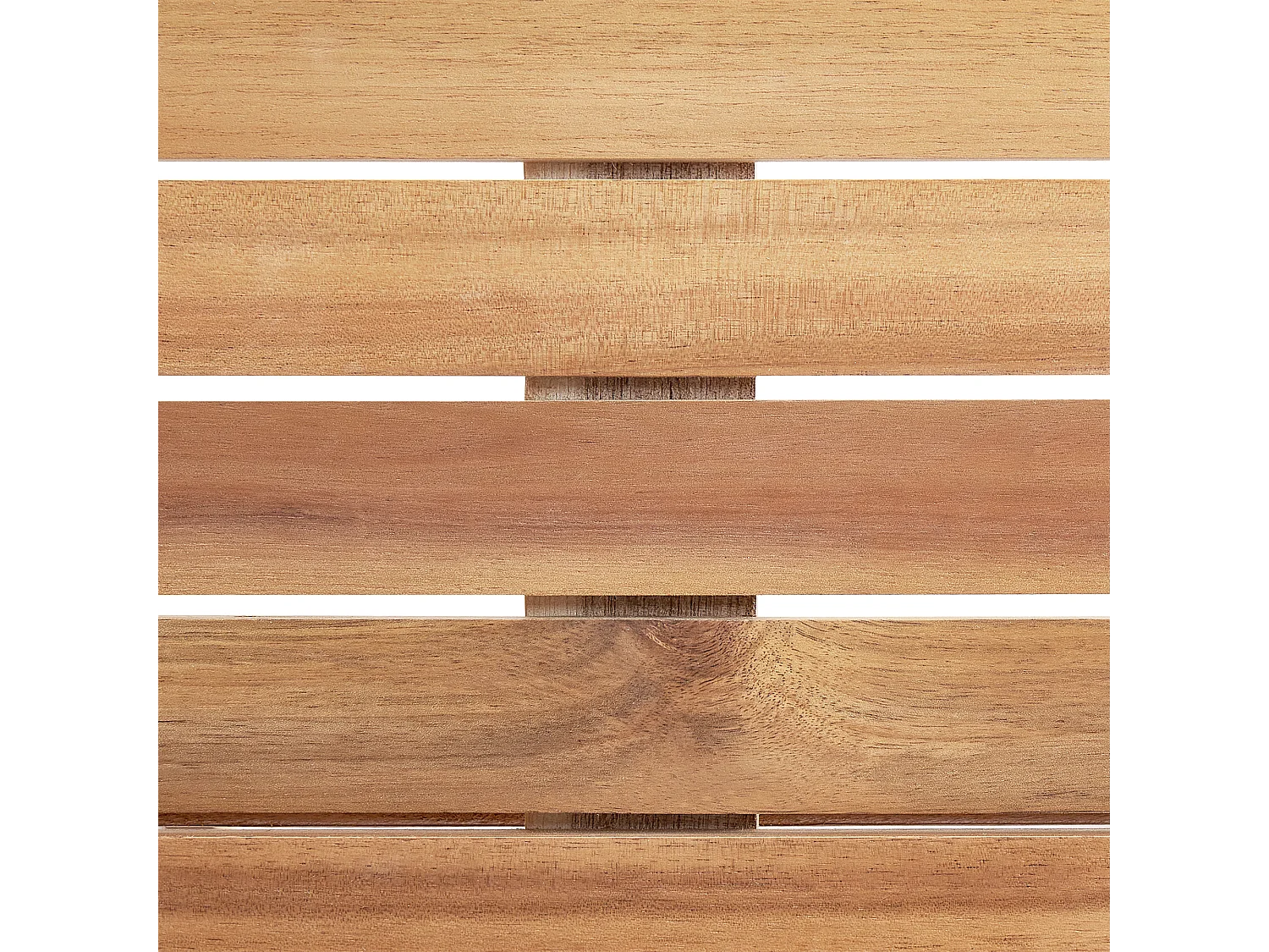 Table de salle à manger de jardin PROSSEDI 120 cm 60 cm Acacia Marron