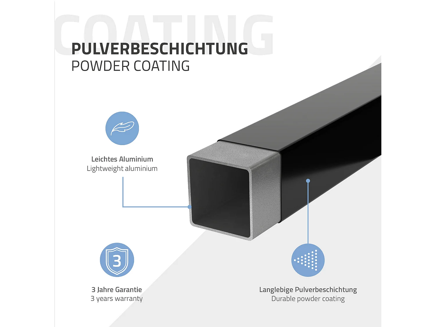 Porte-serviettes salle de bain barre métallique autocollante sans percer 58 cm