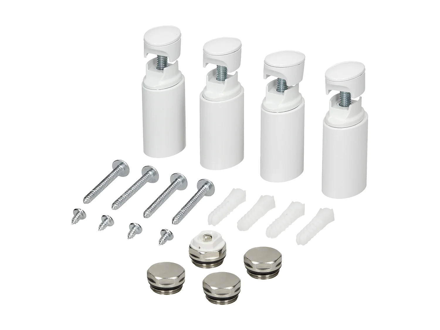 Radiateur Design Sahara Non Electrique, 400 x 800 mm, Blanc, Connexion Central