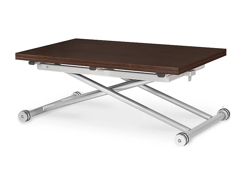 Table basse relevable Philadelphia imitation Bois wenge