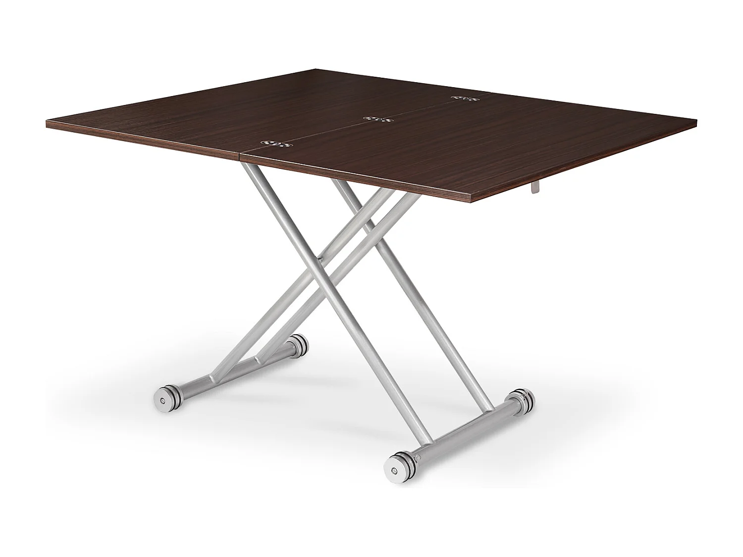 Table basse relevable Philadelphia imitation Bois wenge