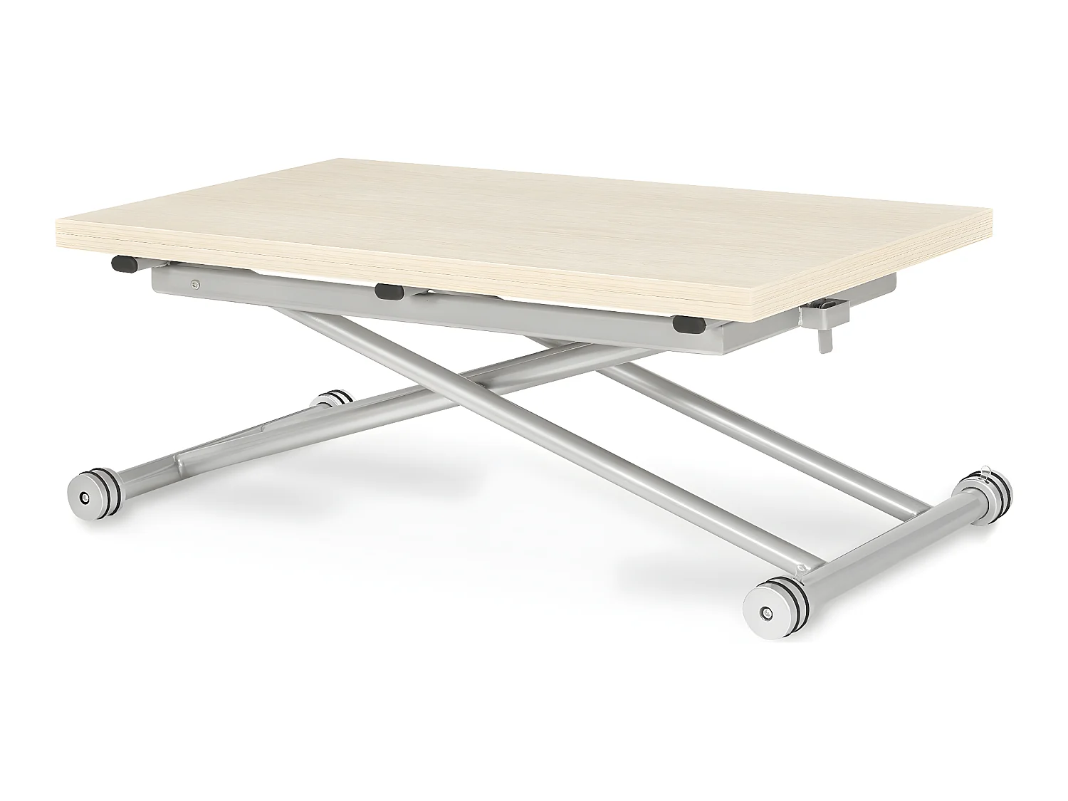 Table basse relevable Philadelphia imitation Chêne clair