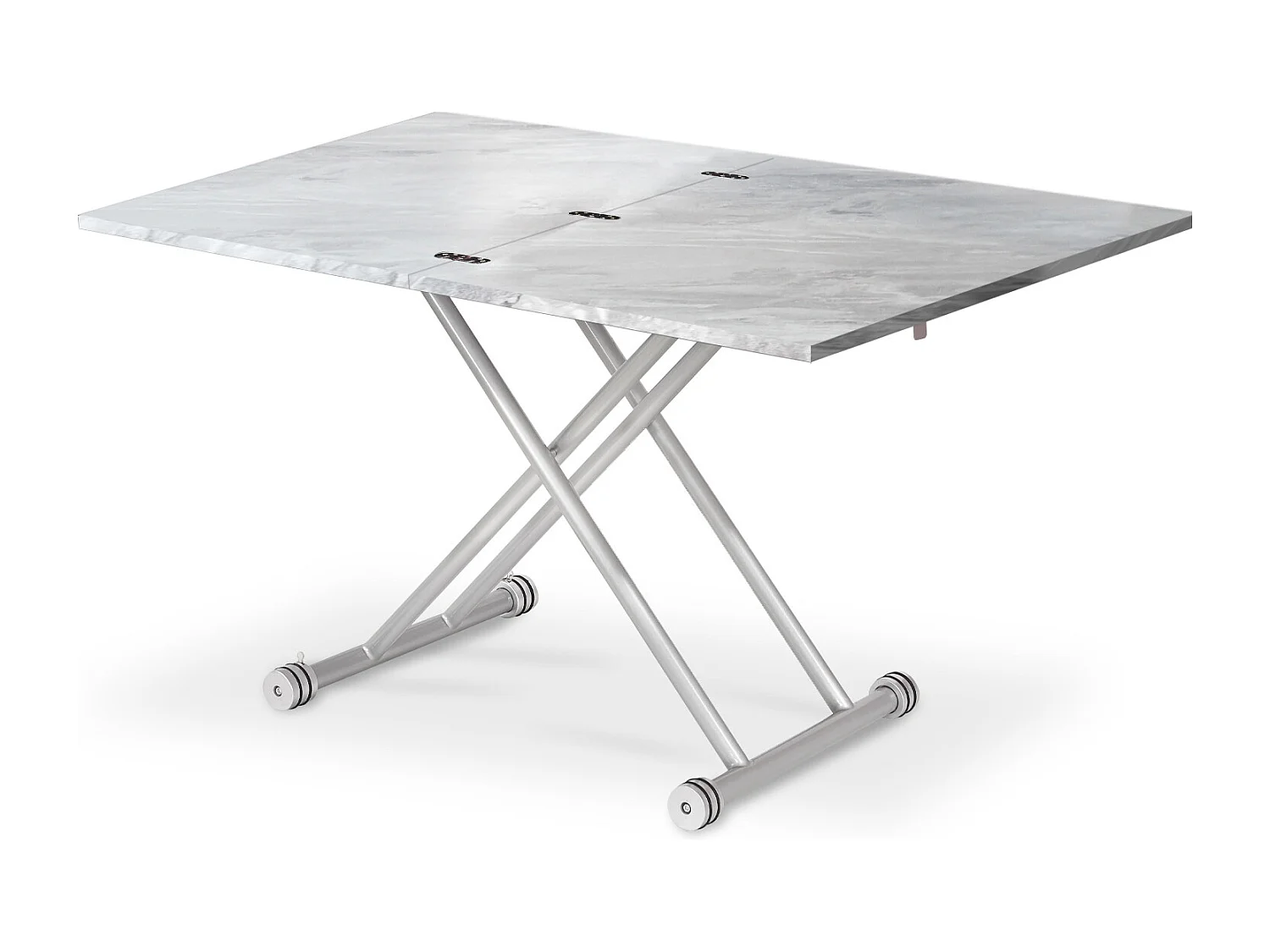 Table basse relevable Philadelphia Effet marbre