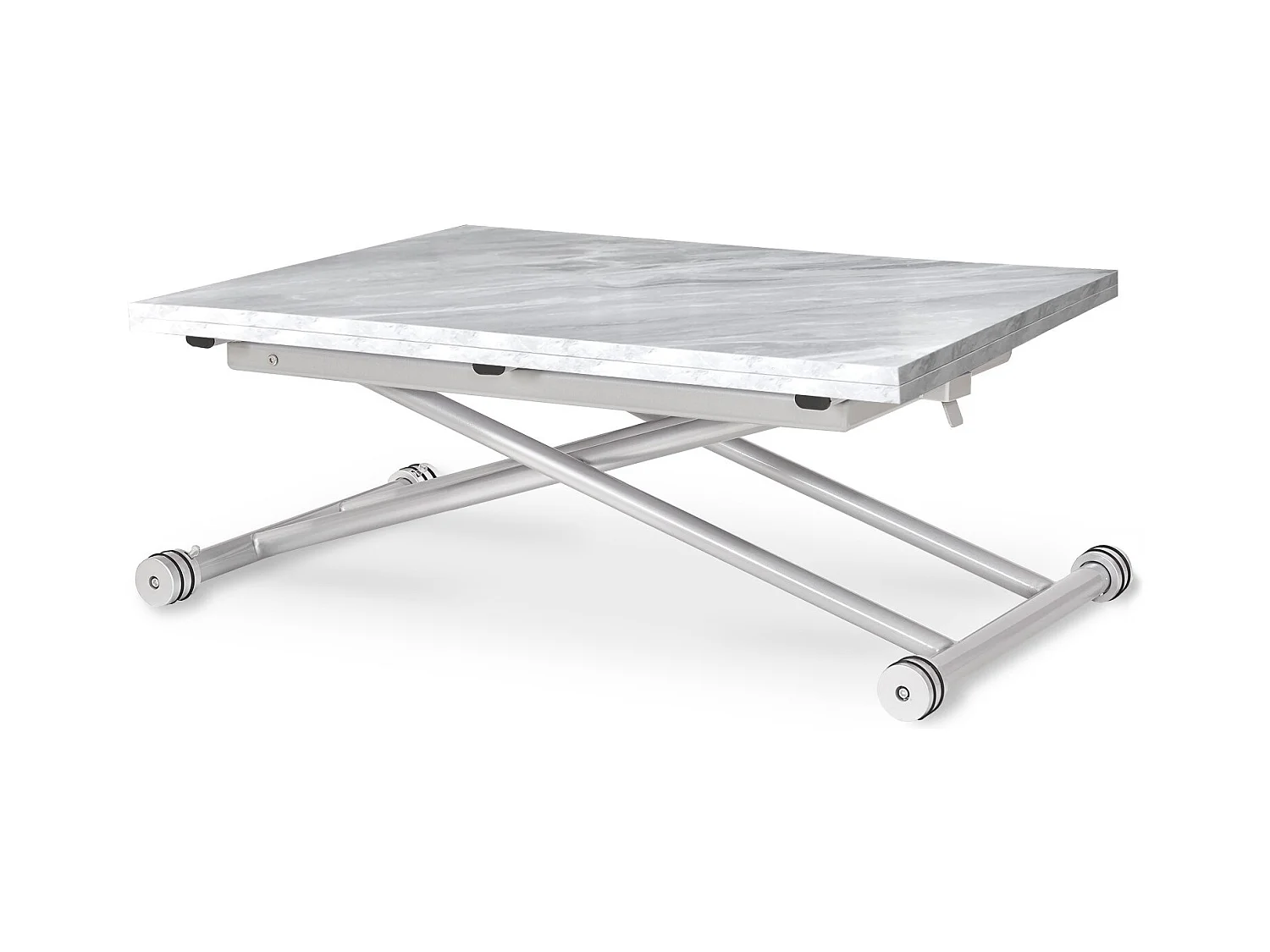 Table basse relevable Philadelphia Effet marbre