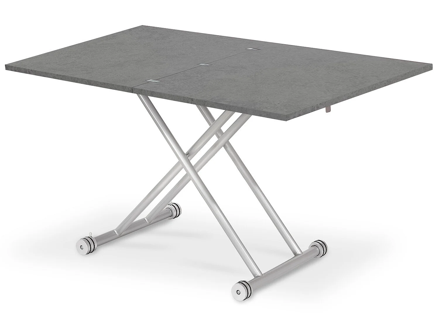 Table basse relevable Philadelphia Effet béton