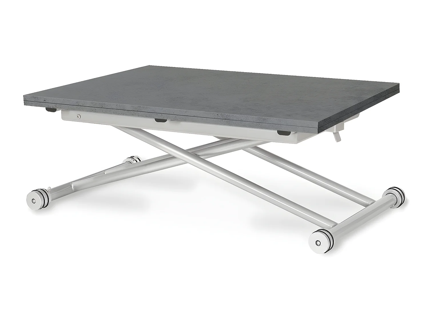 Table basse relevable Philadelphia Effet béton