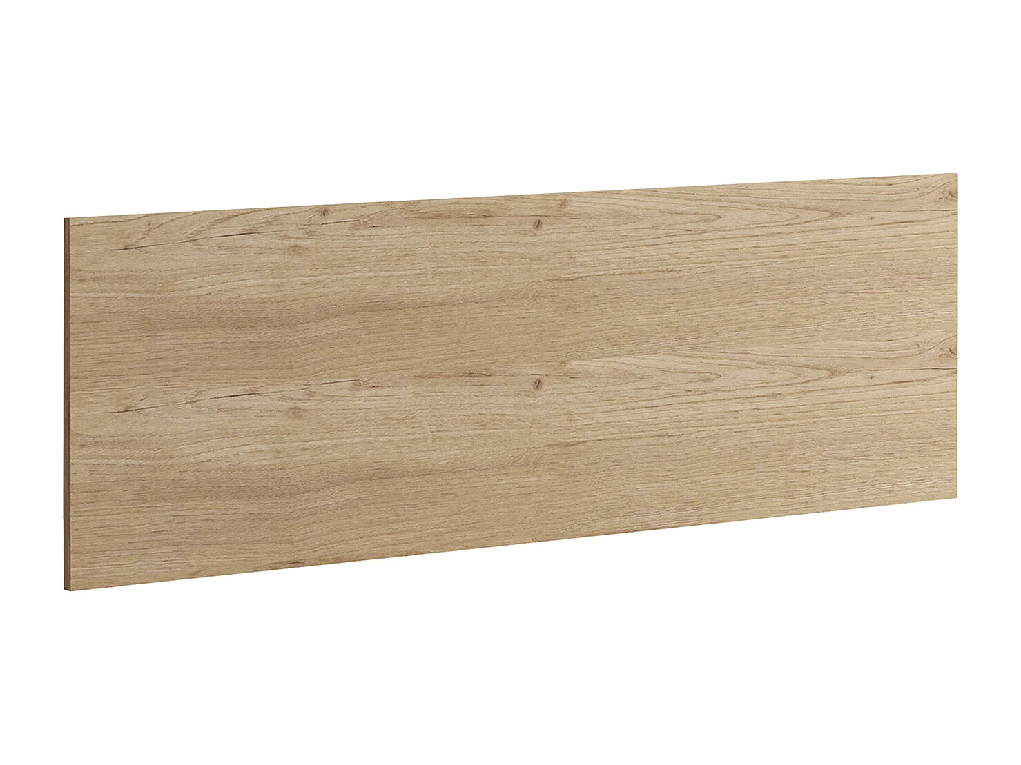 Tête de lit adulte coloris chêne doré - Hauteur 50 x Longueur 160 x Profondeur 1.6 cm