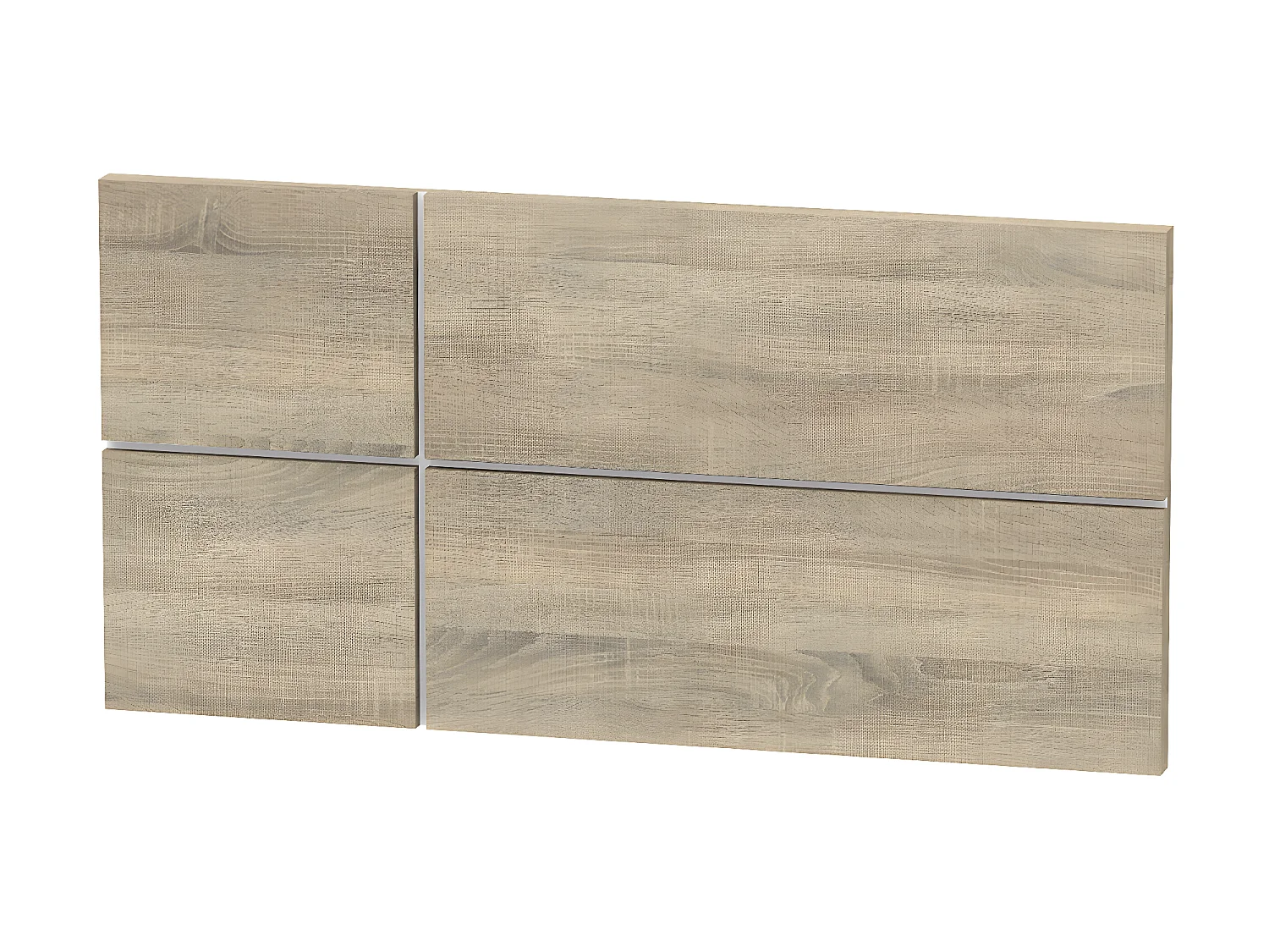 Tête de lit enfant coloris cambrian / blanc - Hauteur 50 x Longueur 100 x Profondeur 3.2 cm