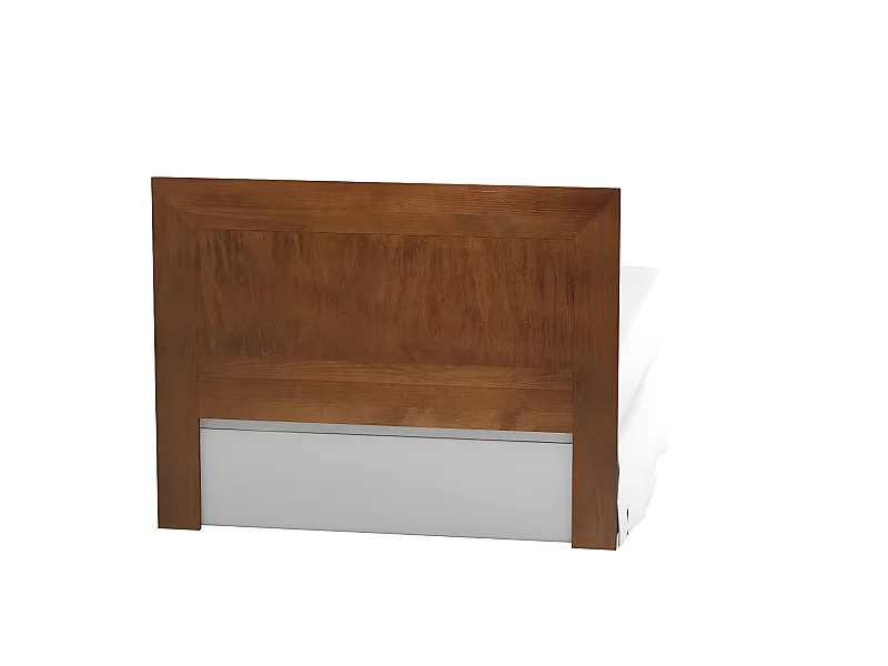 Tête de lit 135 cm coloris cerisier en pin massif - Longueur 145 x Profondeur 2 x Hauteur 110 cm