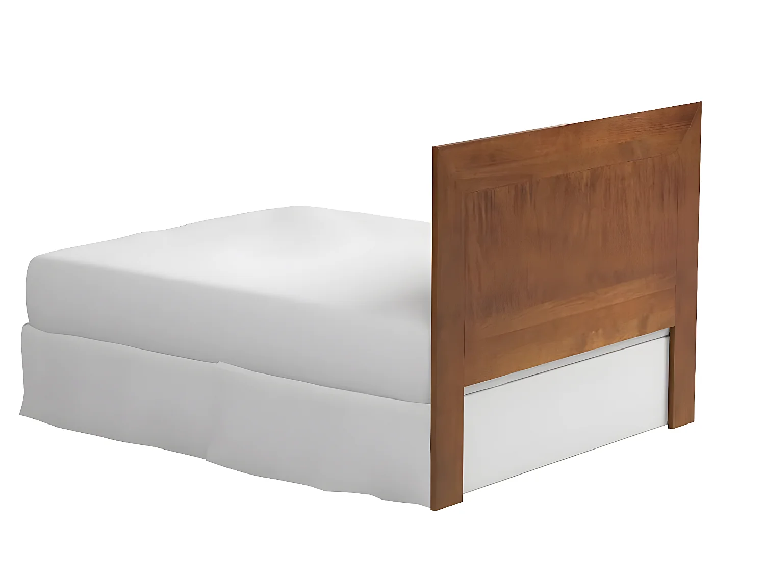 Tête de lit 135 cm coloris cerisier en pin massif - Longueur 145 x Profondeur 2 x Hauteur 110 cm