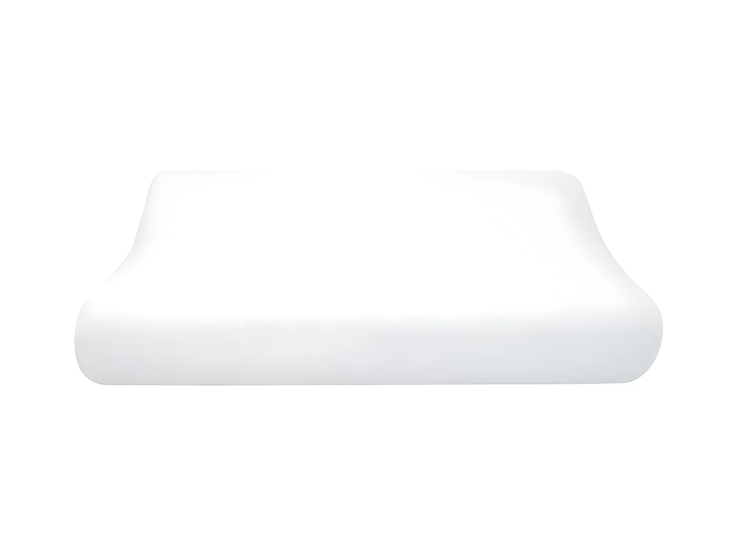 Oreiller ergonomique mémoire de forme 30 x 50 cm de YSMÉE - Blanc- SLEEPY