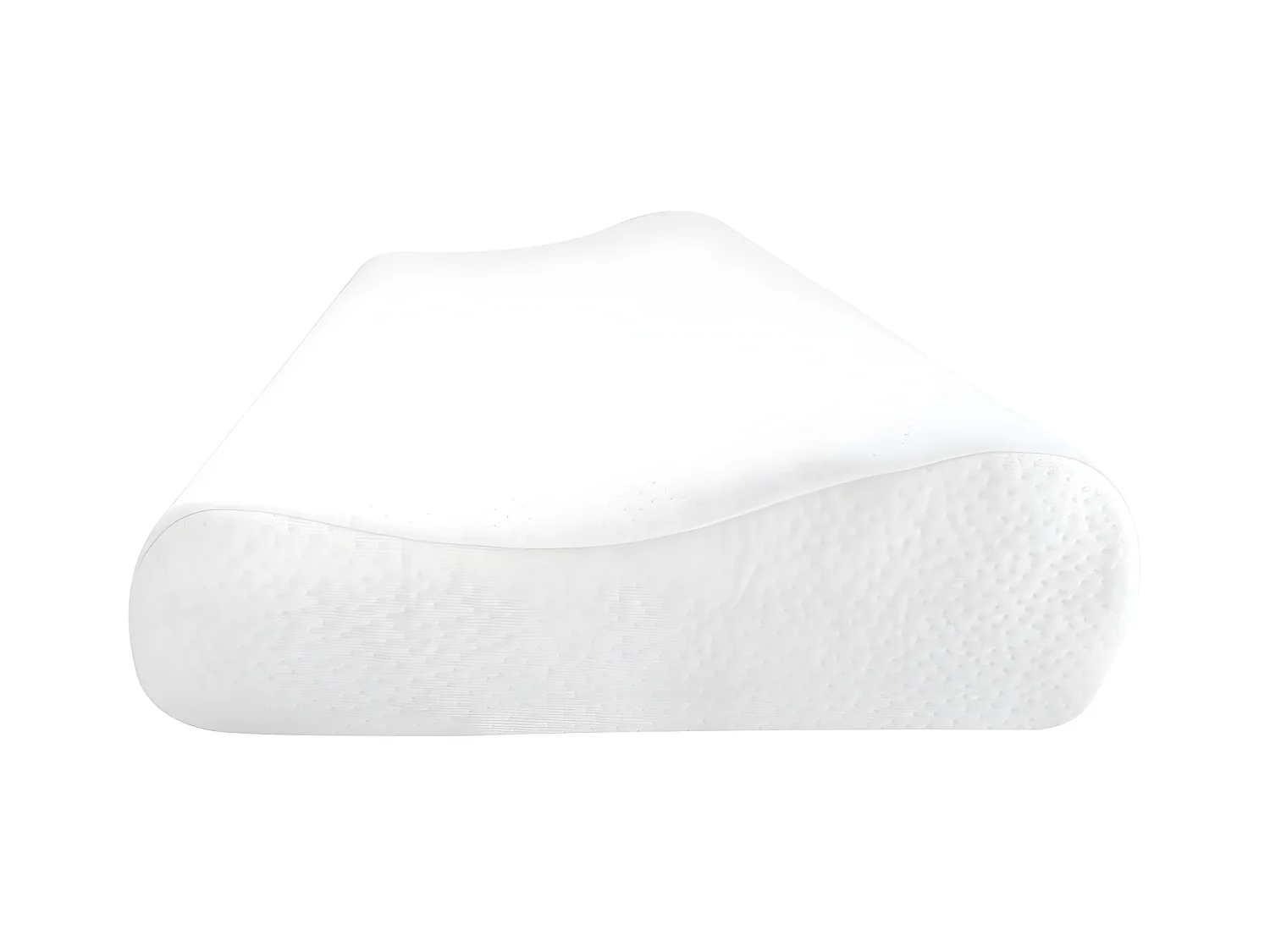 Almohada ergonómica con memoria de forma 50 x 30 cm de YSMÉE - Blanco- SLEEPY