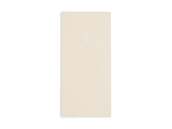 Piatto doccia ultrasottile 70 x 110 cm FUSENCE in resina finitura ardesia sabbia
