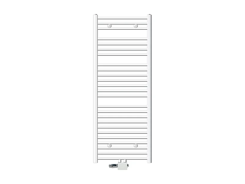 Radiateur Design Sahara Non Electrique, 600 x 1500 mm, Blanc, Connexion Central