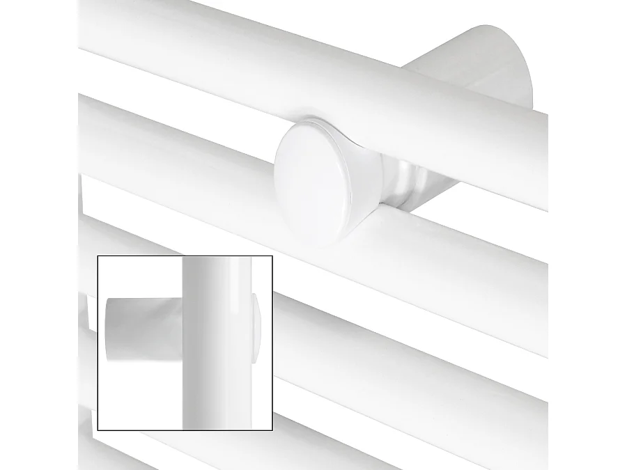 Radiador eléctrico con resistencia calefactora 1200W, 750 x 1500 mm, color blanco