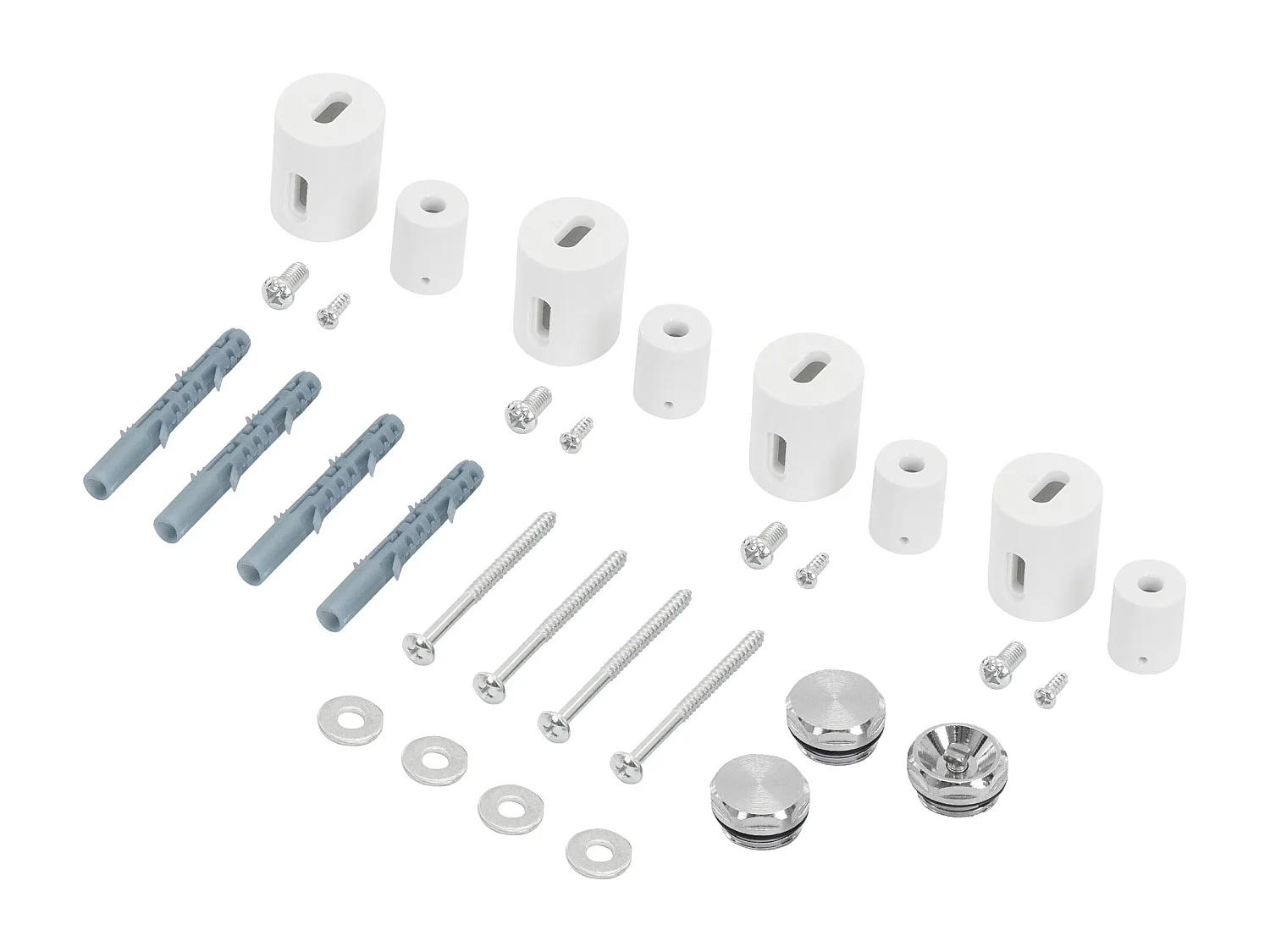 Radiatore di design Portasciugamani a parete Portasciugamani 500 x 1200 Bianco