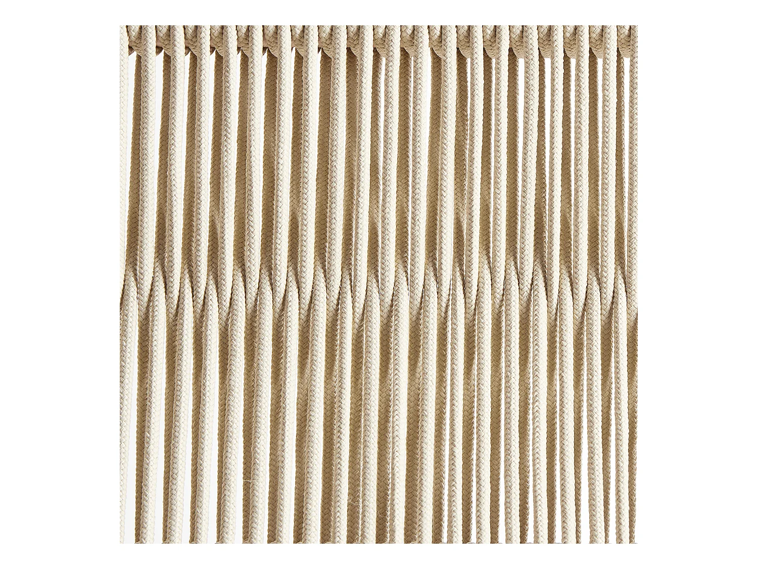 Gartenstühle 2er Set Akazienholz mit Seilgeflecht beige klappbar Prossedi