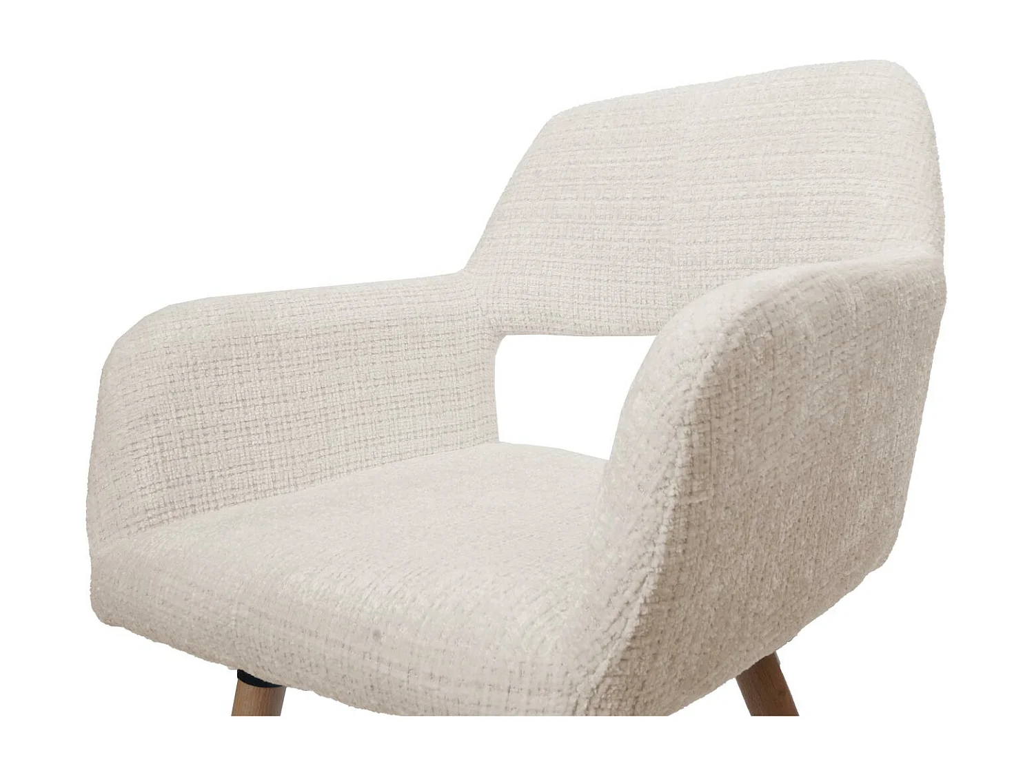 Eetkamerstoel MCW-A50 II (set van 6),  crème