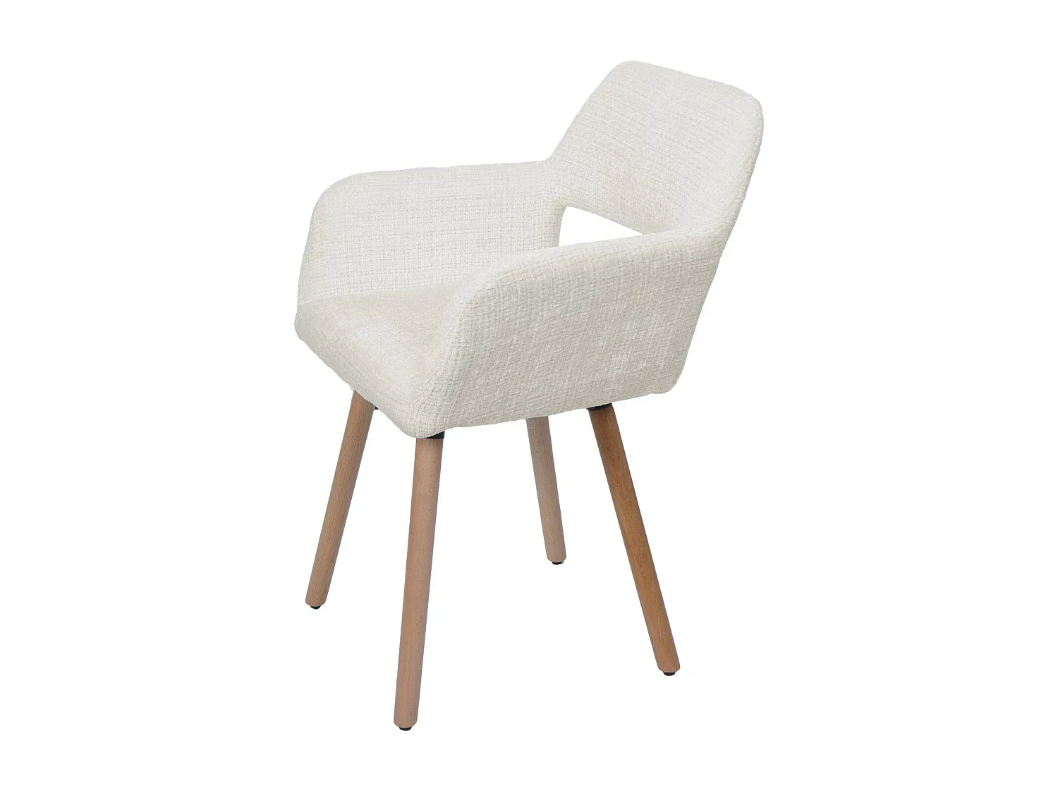 Eetkamerstoel MCW-A50 II (set van 6),  crème