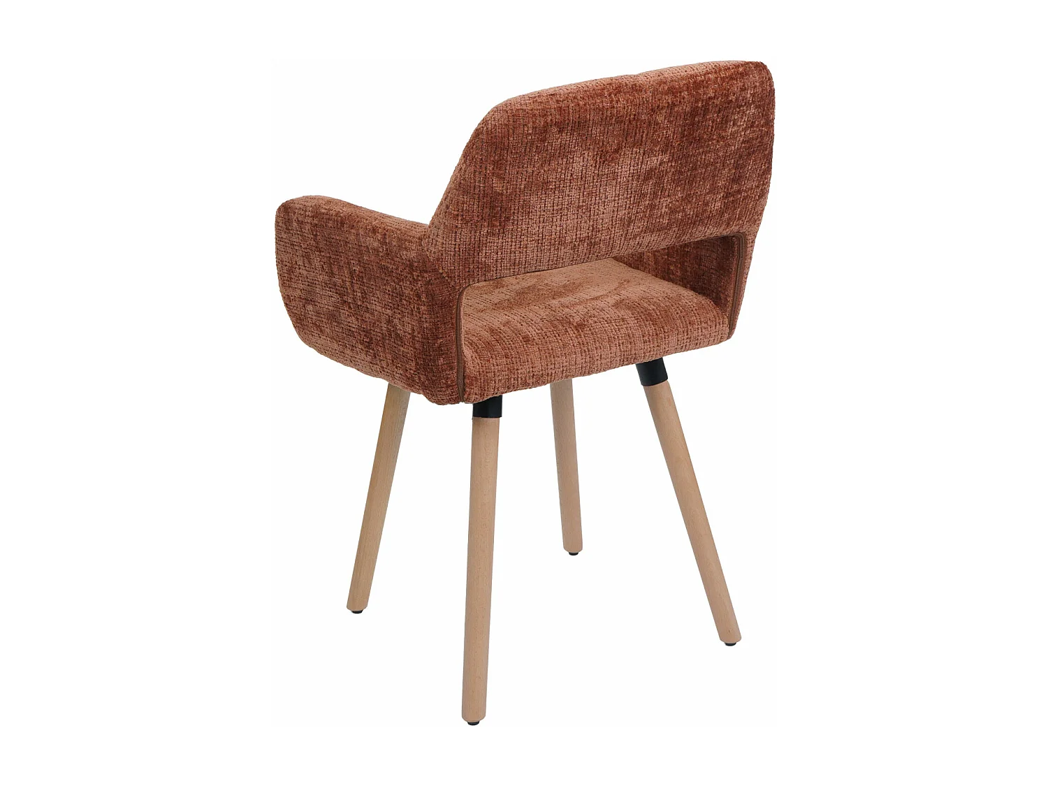 Silla de comedor MCW-A50 II (juego de 6),  terracota