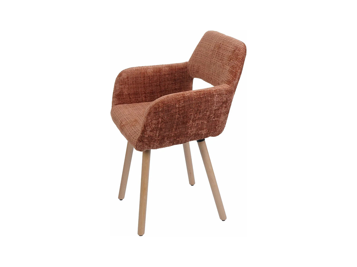 Eetkamerstoel MCW-A50 II (set van 6),  terracotta