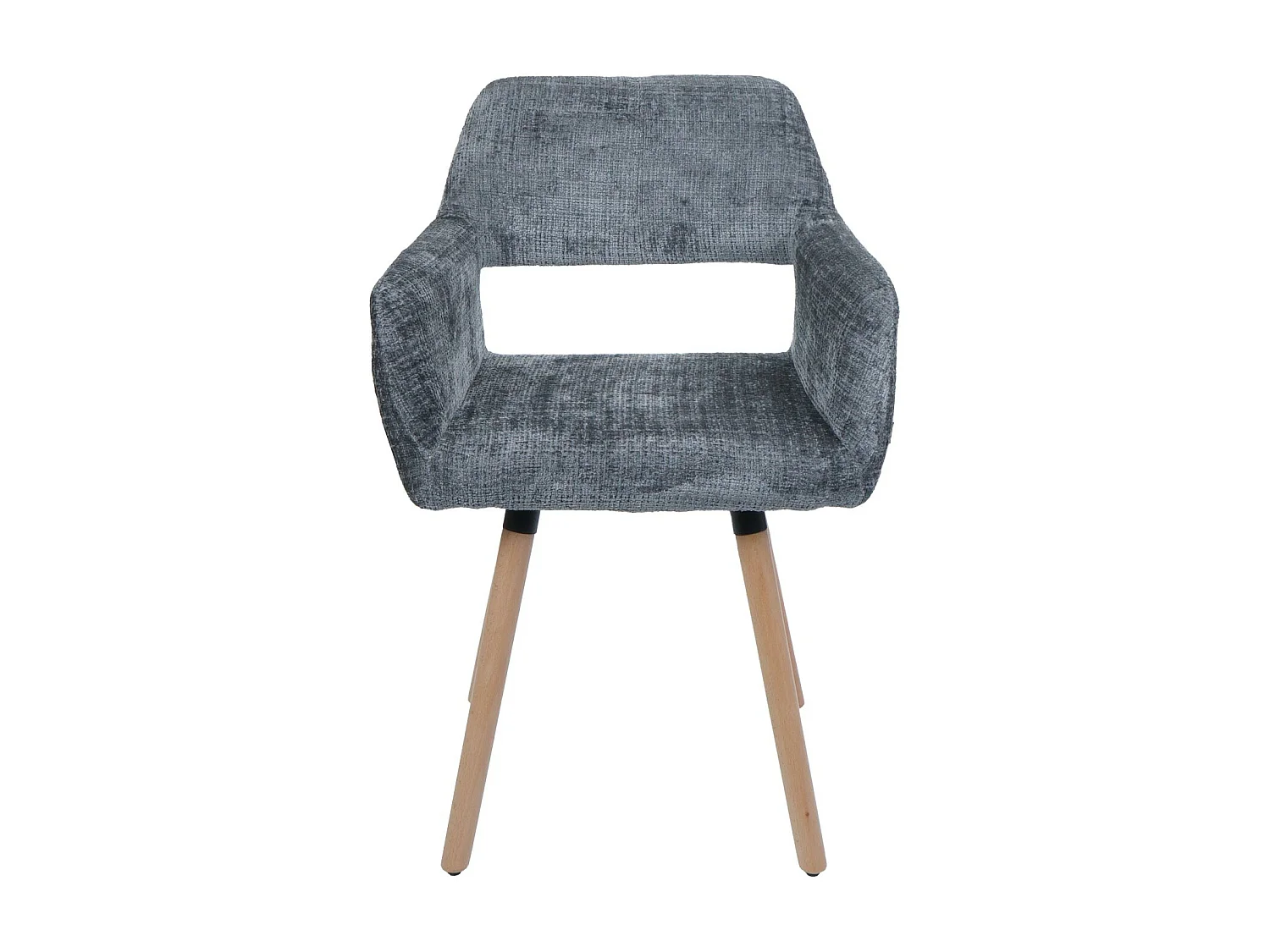 Krzesło do jadalni MCW-A50 II (zestaw 6 sztuk),  ciemnoszary