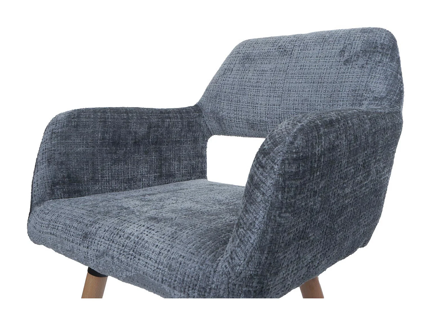 Krzesło do jadalni MCW-A50 II (zestaw 6 sztuk),  ciemnoszary