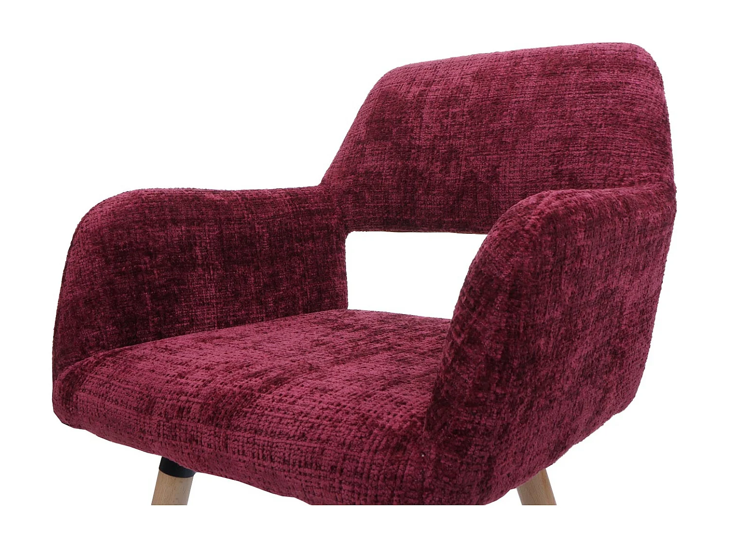 Eetkamerstoel MCW-A50 II (set van 6),  bordeaux