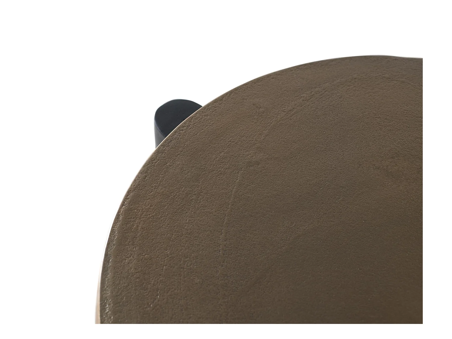 Set mit 2 eleganten Tischen aus Aluminium