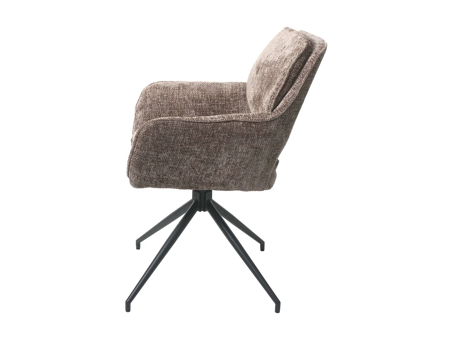 Chaise de salle à manger MCW-N74 (lot de 6),  marron